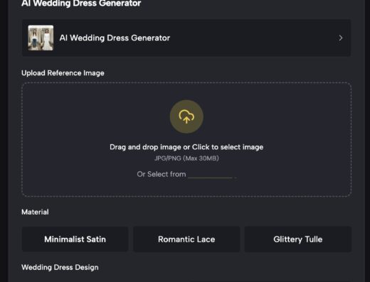 SuperMaker AI Wedding Dress Generator